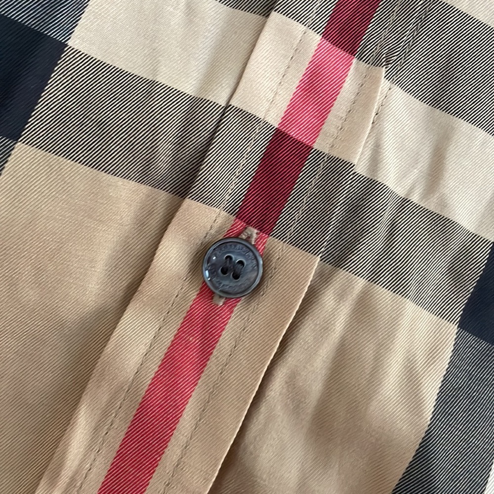 Burberry Classic Check Button Down - Picture 6 of 7